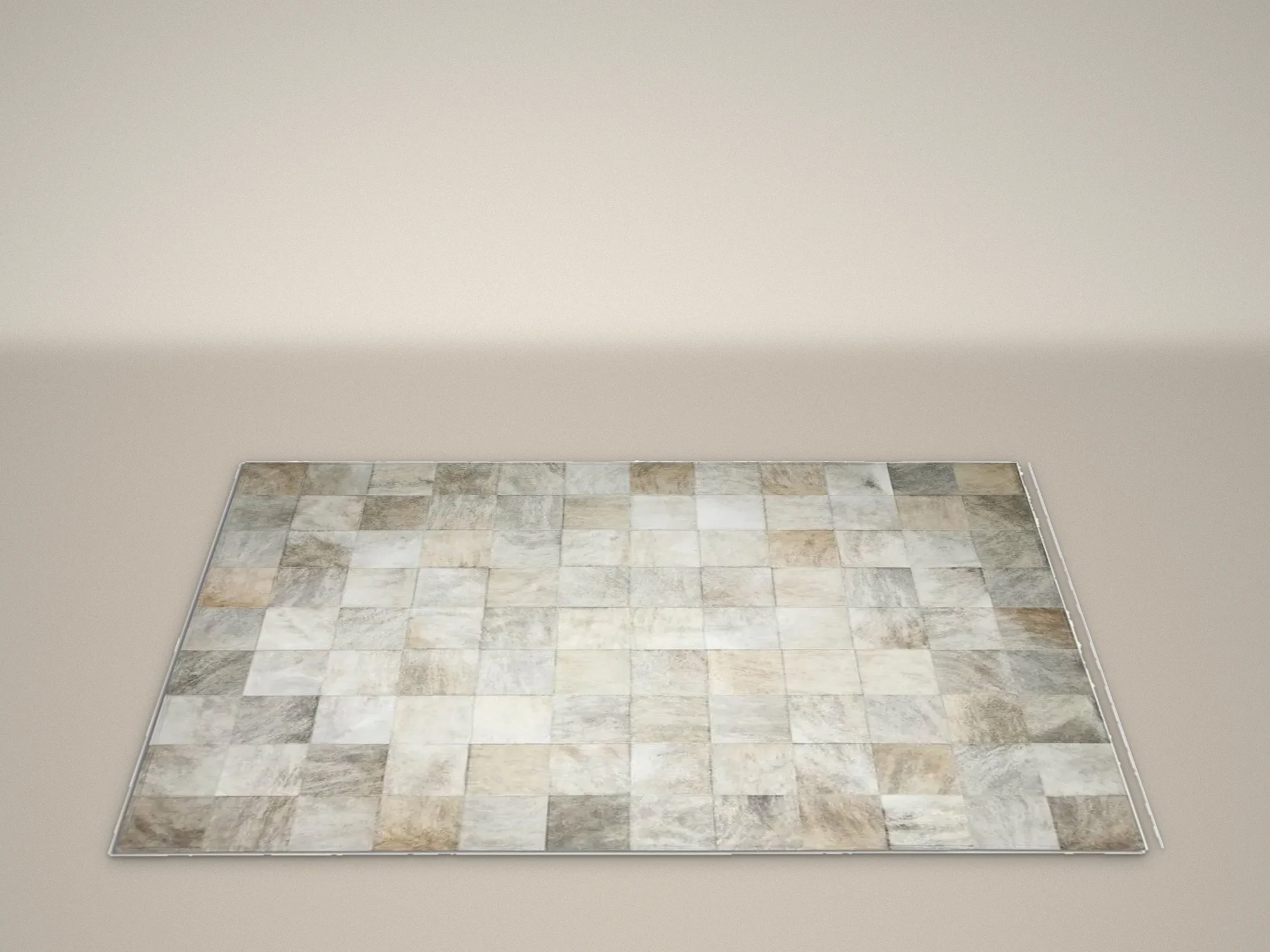 Calcite rug, floor