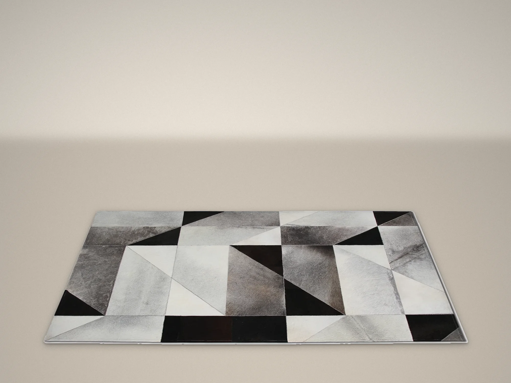 Facet rug, floor