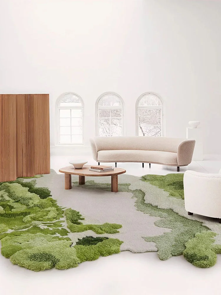Lichen rug, room1